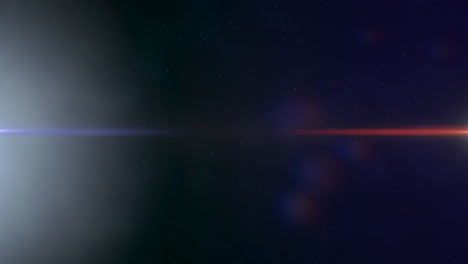 dark blue expanse: luminous effects in deep galaxy