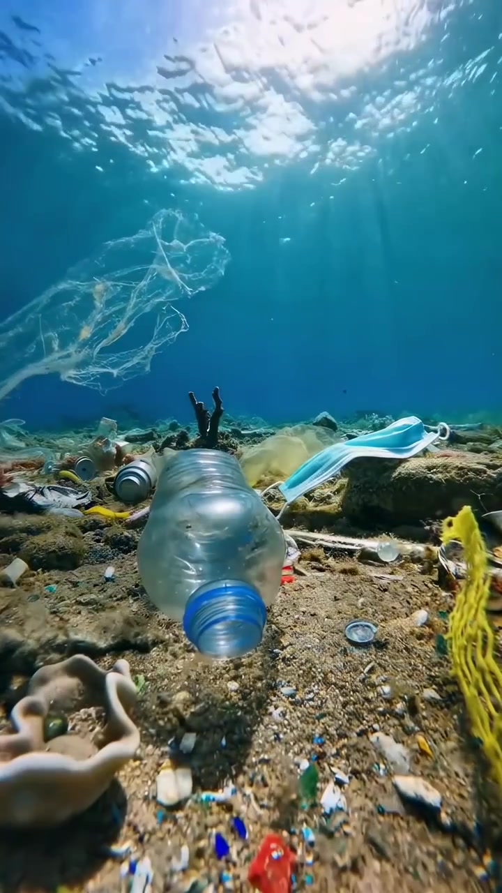 Ampio inquinamento da plastica e detriti marini sul fondale oceanico