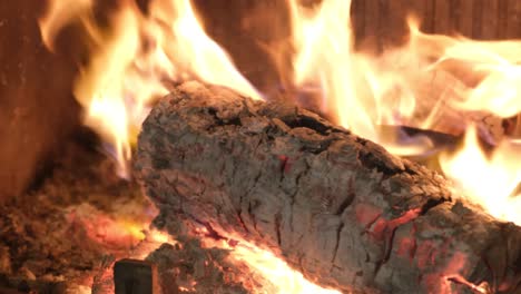 Closeup Firewood Burning in a Cozy Woodburning Stove Slow Motion Cozy Atmosphere of a House and Closeup Firewood Burning in a Cozy Woodburning Stove Slow Motion Cozy Atmosphere of a House and Cottage Woodburning Stove High Quality Footage