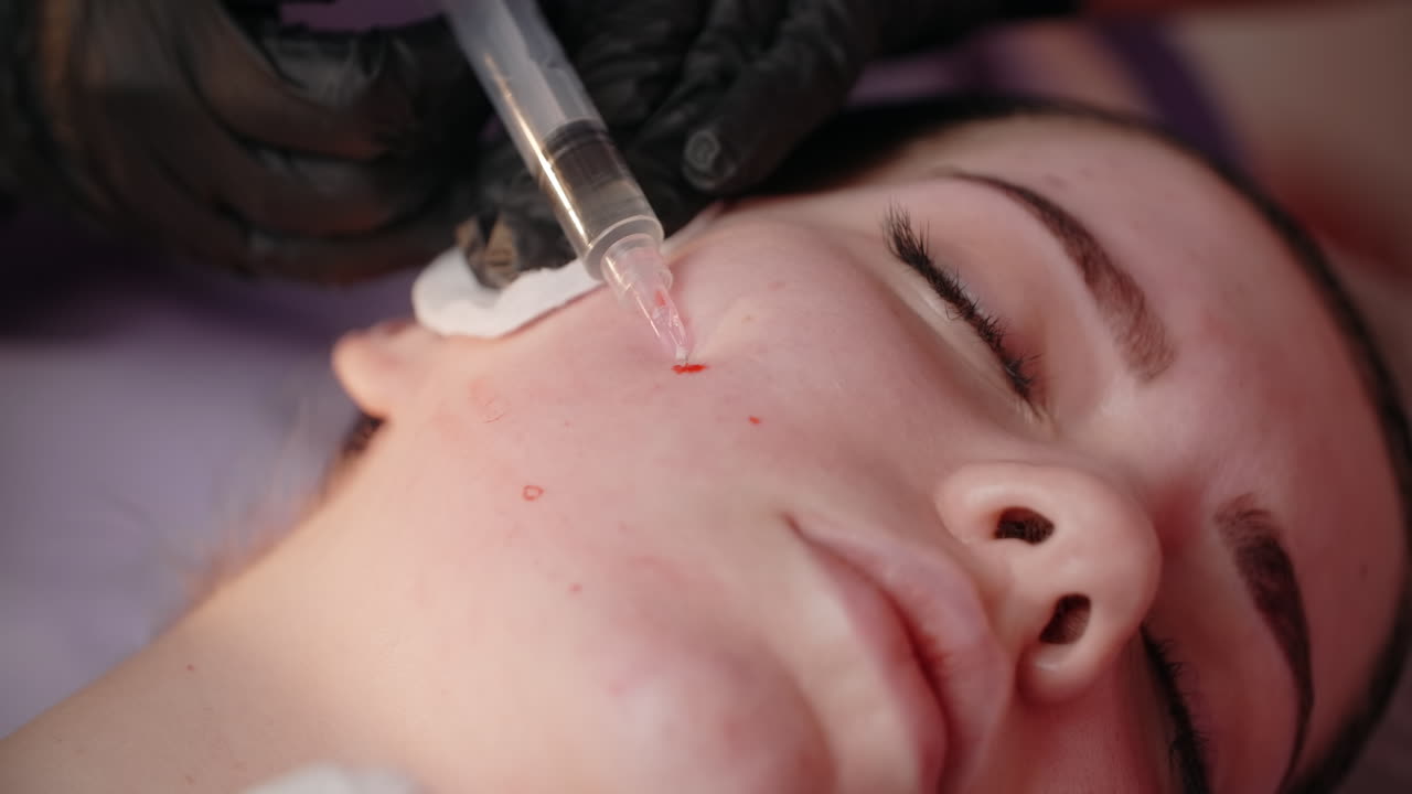 tratamiento por inyección facial