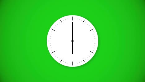 the hand moves the minute hand - hour hand from 6 to 7
