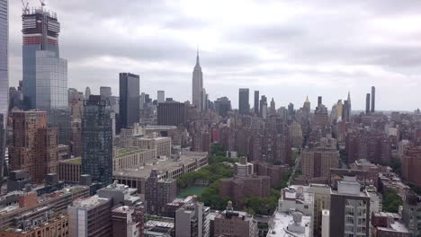 vista aérea de la ciudad de nueva york