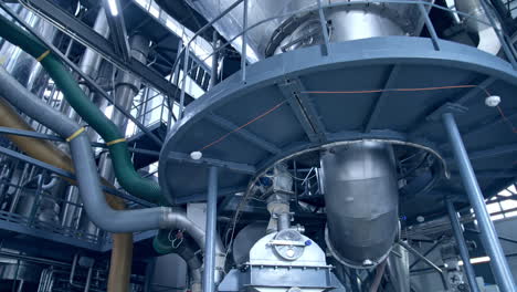 Large dairy machine. Large milk machine for making large batch