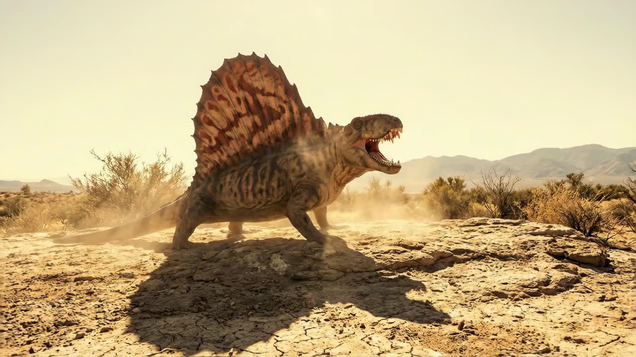 Spinosauro nel deserto