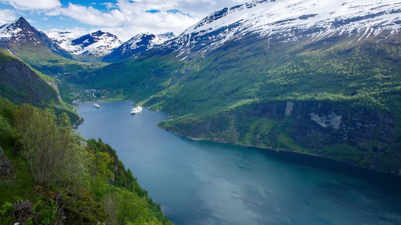 Fiordo di Geiranger, Norvegia