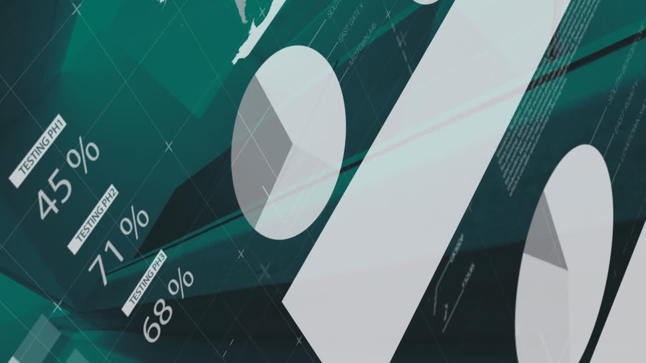 녹색 배경에 대한 통계 데이터 처리