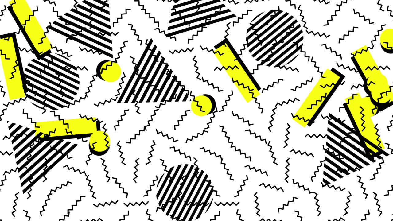 movimiento forma geométrica retro sobre fondo abstracto 14