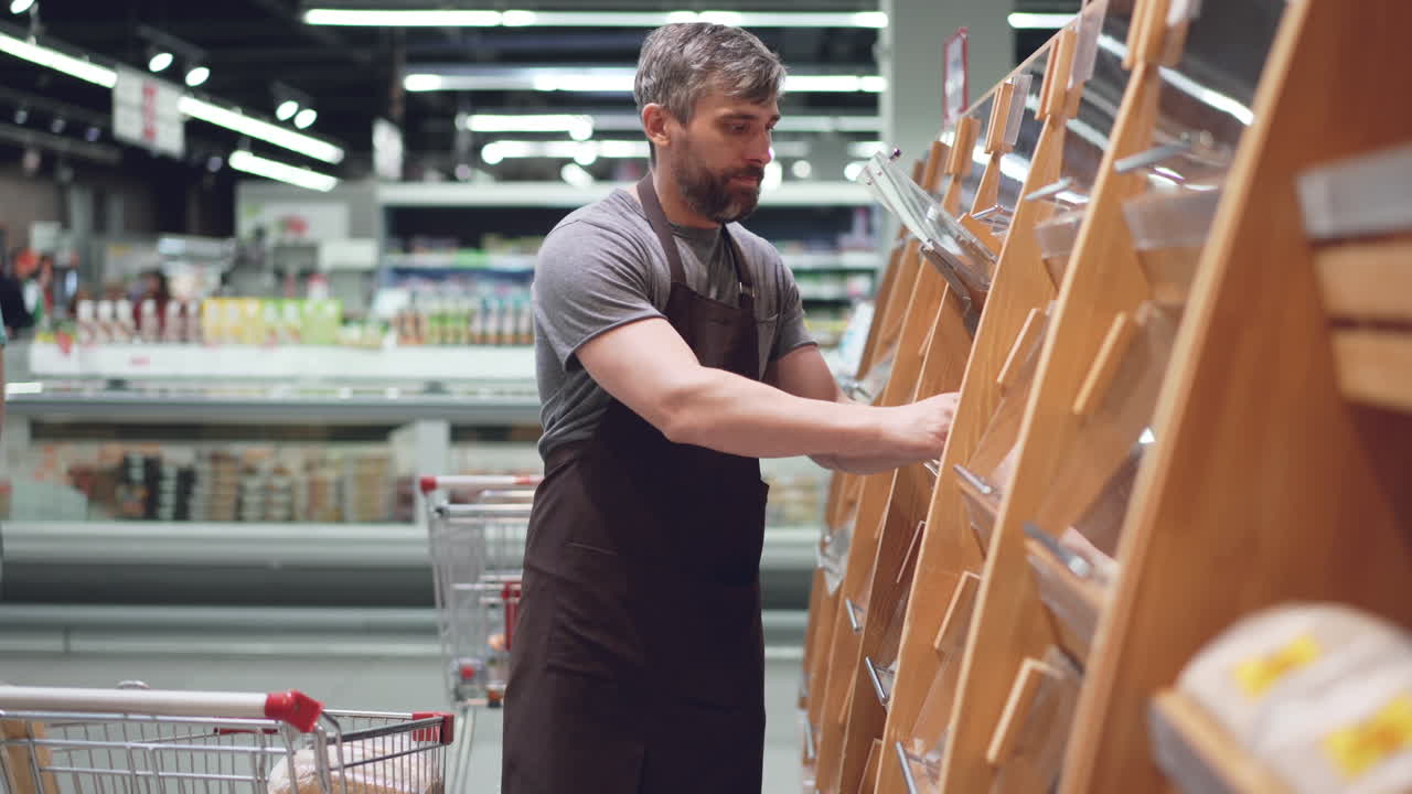 식료품 가게 직원