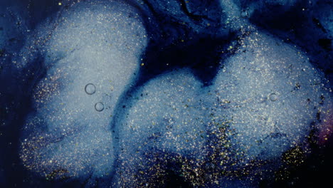 arte fluido abstracto con brillo