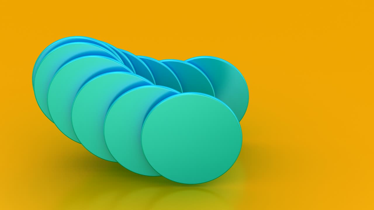 fondo de círculos animados