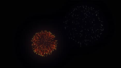 35 fireworks display on magical colorful fireworks exploding in the night sky celebrations and