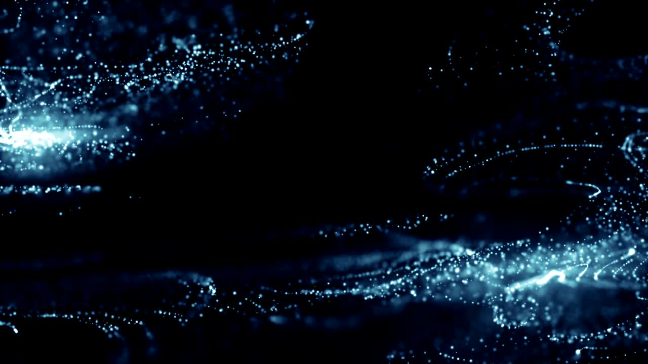 Particles dust abstract light bokeh motion titles cinematic background loop