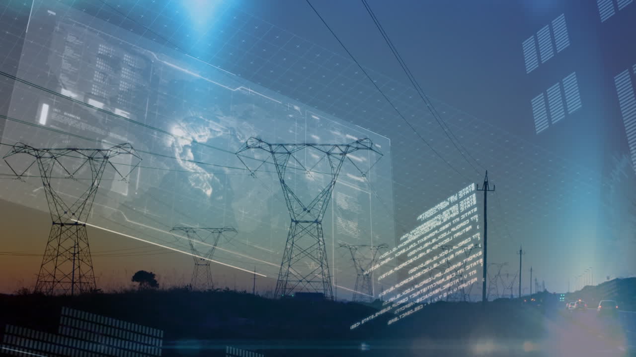 글로브 및 프로그램 코드와의 디지털 인터페이스