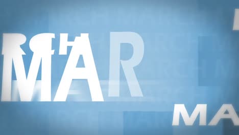animación de la marcha