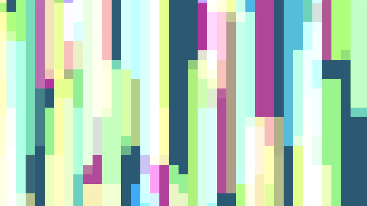 Gradient colorful pixels and lines pattern