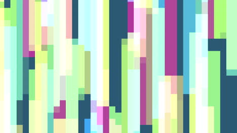 gradient colorful pixels and lines pattern