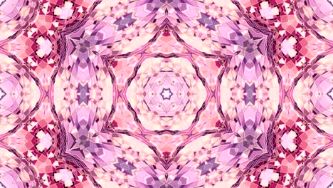 low poly geometric abstract background as a moving stained glass or kaleidoscope effect in 4k. loop 3d animation, seamless footage in popular low poly style. violet color v9