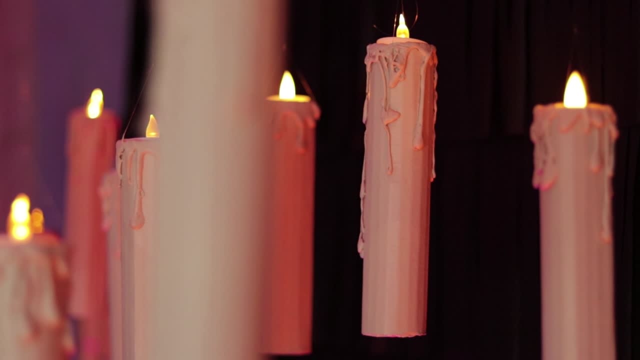 velas flotantes hechas a mano