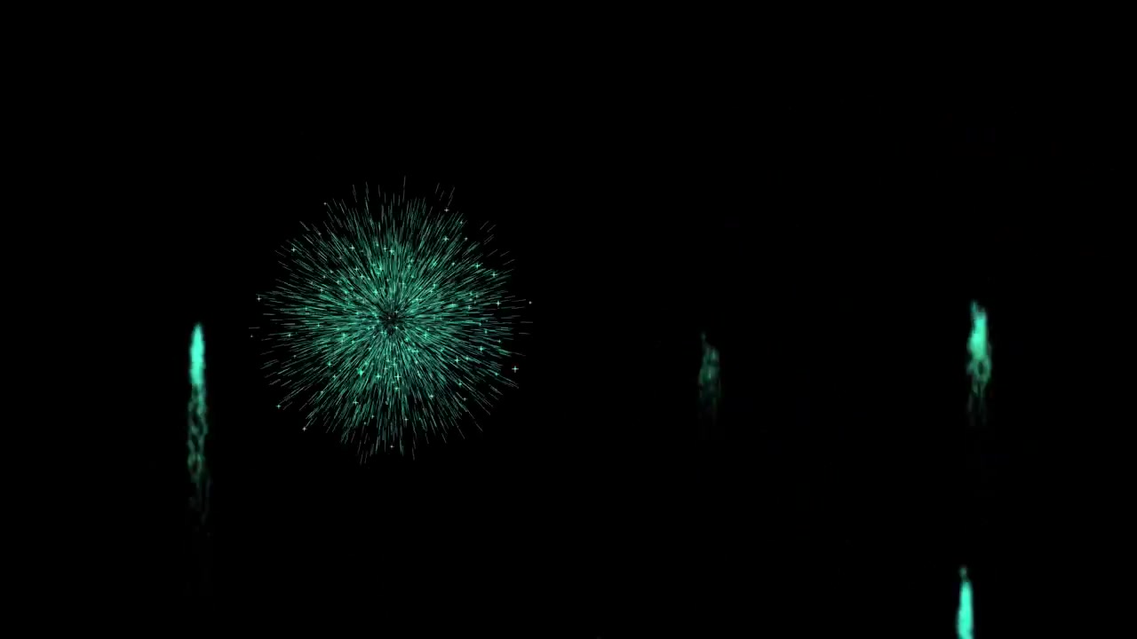 Fireworks animation motion graphics
