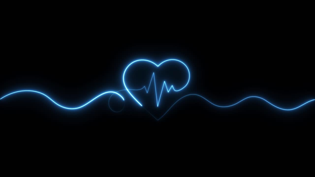 Heartbeat Line Art