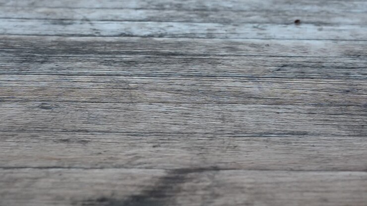 Floor from boards. Timber floor