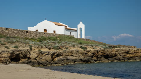 Capilla-De-Agios-Nikolaos-En-Zakyntos,-Grecia