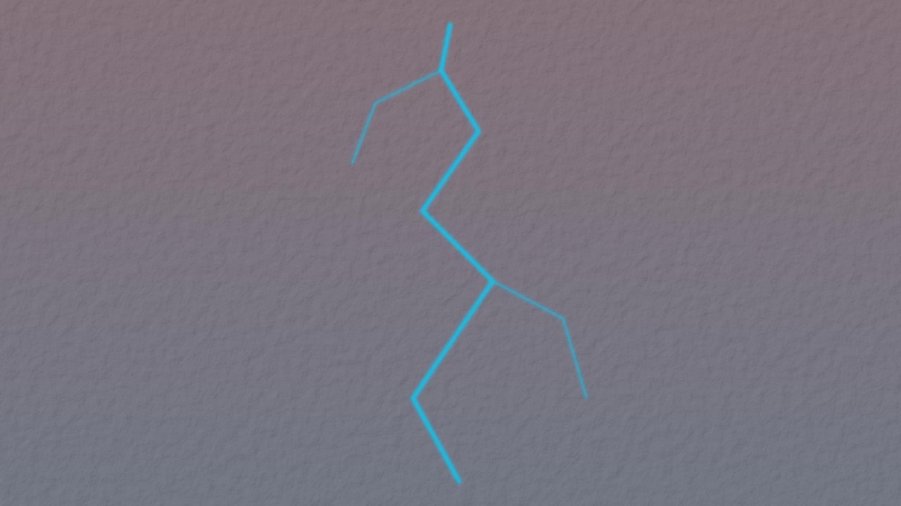 Animated Neon Lightning Bolt Flashing on Textured Background