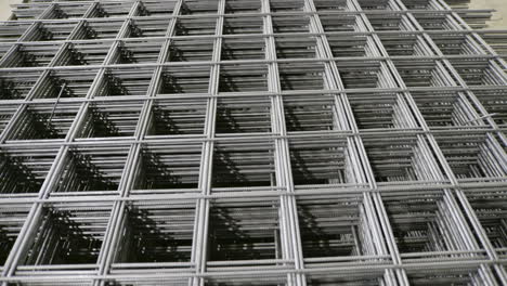 stacked metal reinforcing mesh