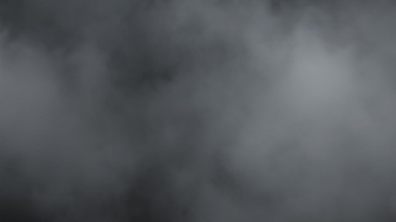Professional 4K slow-motion VFX background of Halloween smoke and dense fog, an artistic spooky element for horror intros, eerie overlays, and cinematic visual storytelling projects