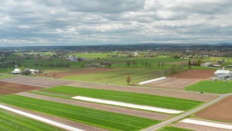 Aerial-panorama-of-rural-countryside