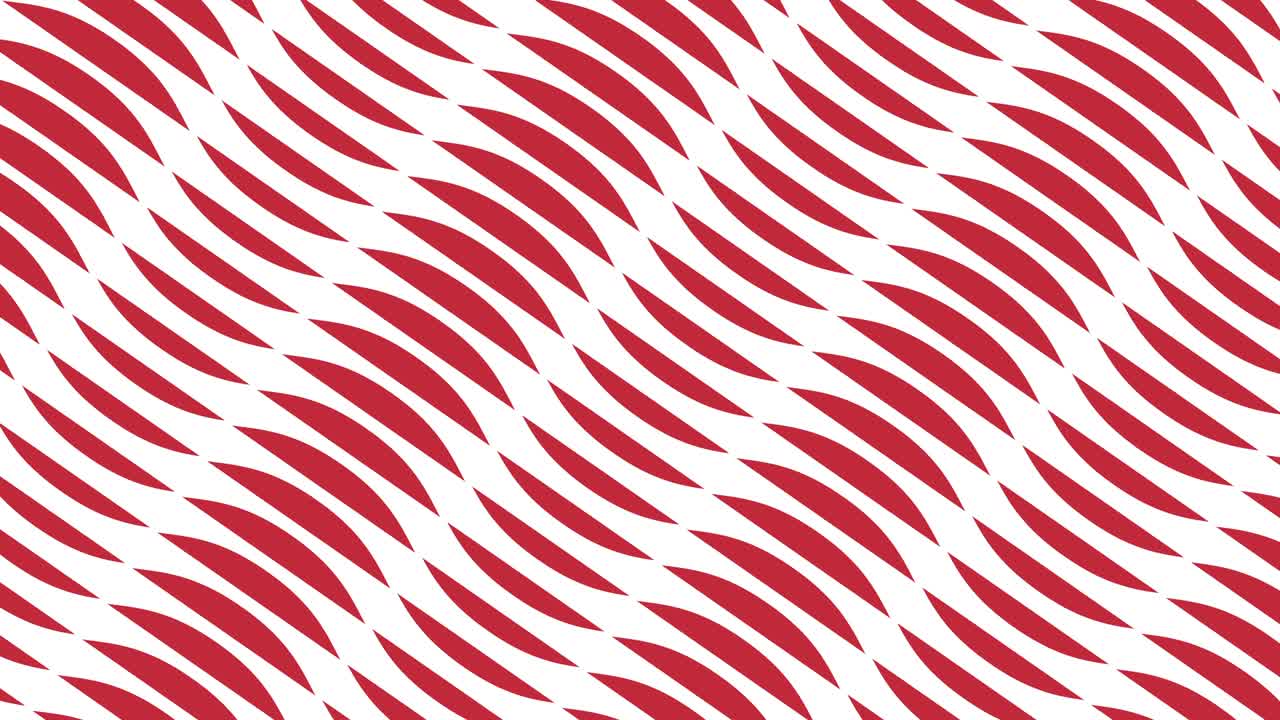 4k 파동 그라디언트 애니메이션: 미래의 기하학적 패턴, 모션 배경, 3d 렌더링