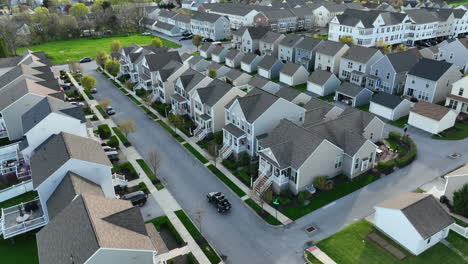fun joy ride through neighborhood in open air vehicle