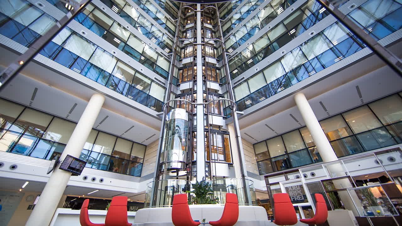 High speed elevators - Time lapse