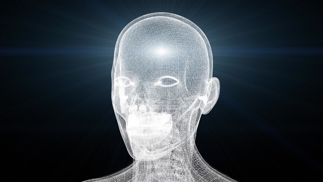 인간의 의식과 영적 인식의 추상적인 개념 - 끊임없는 루핑