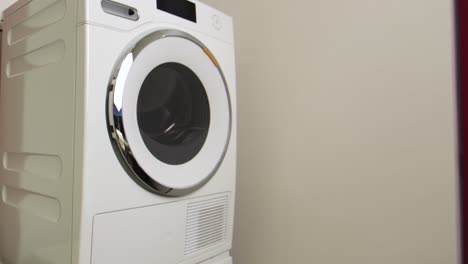 white modern dryer