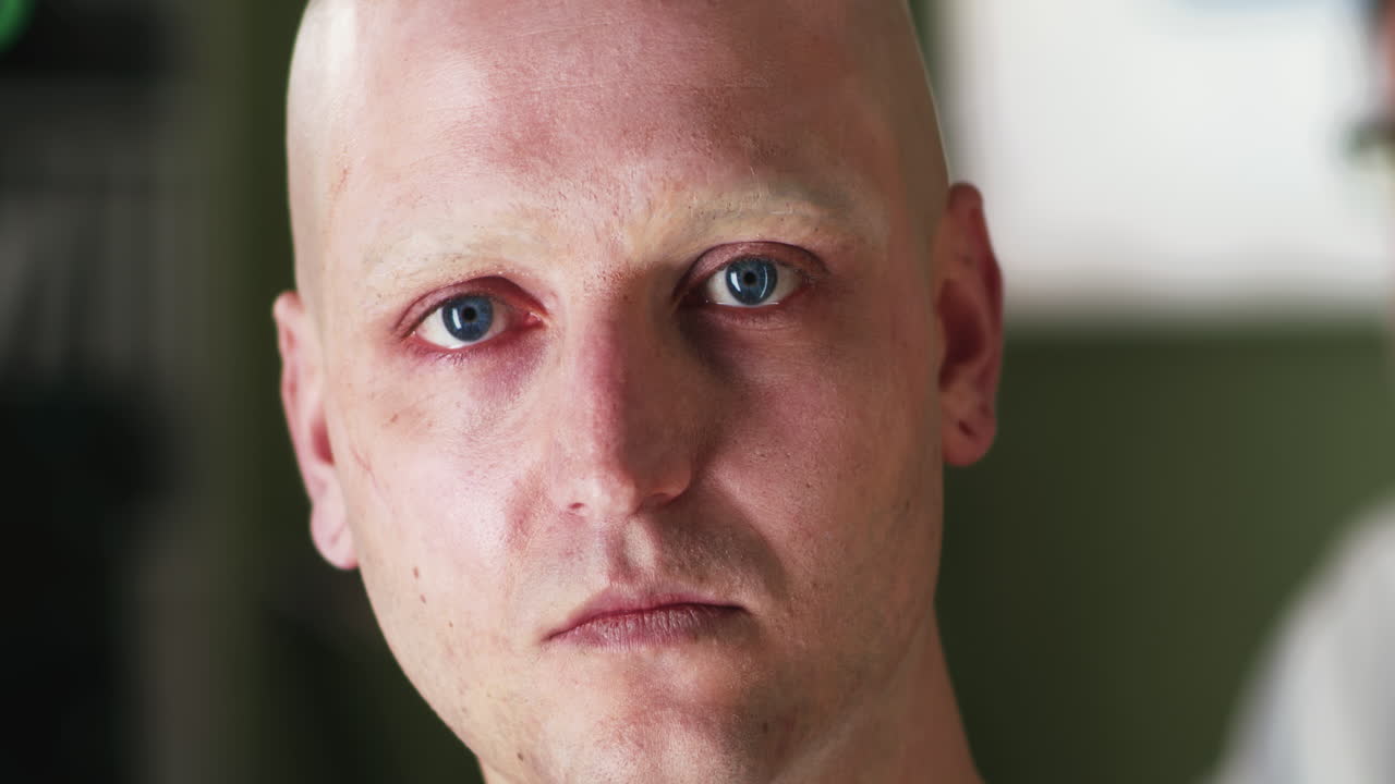 Portrait of a Bald Man