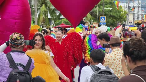 lgbtq+ pride parade in thailand