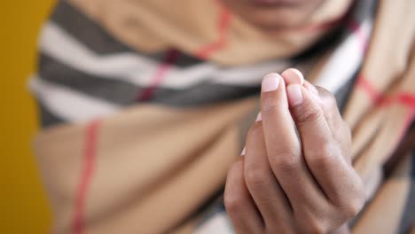 woman taking a pill