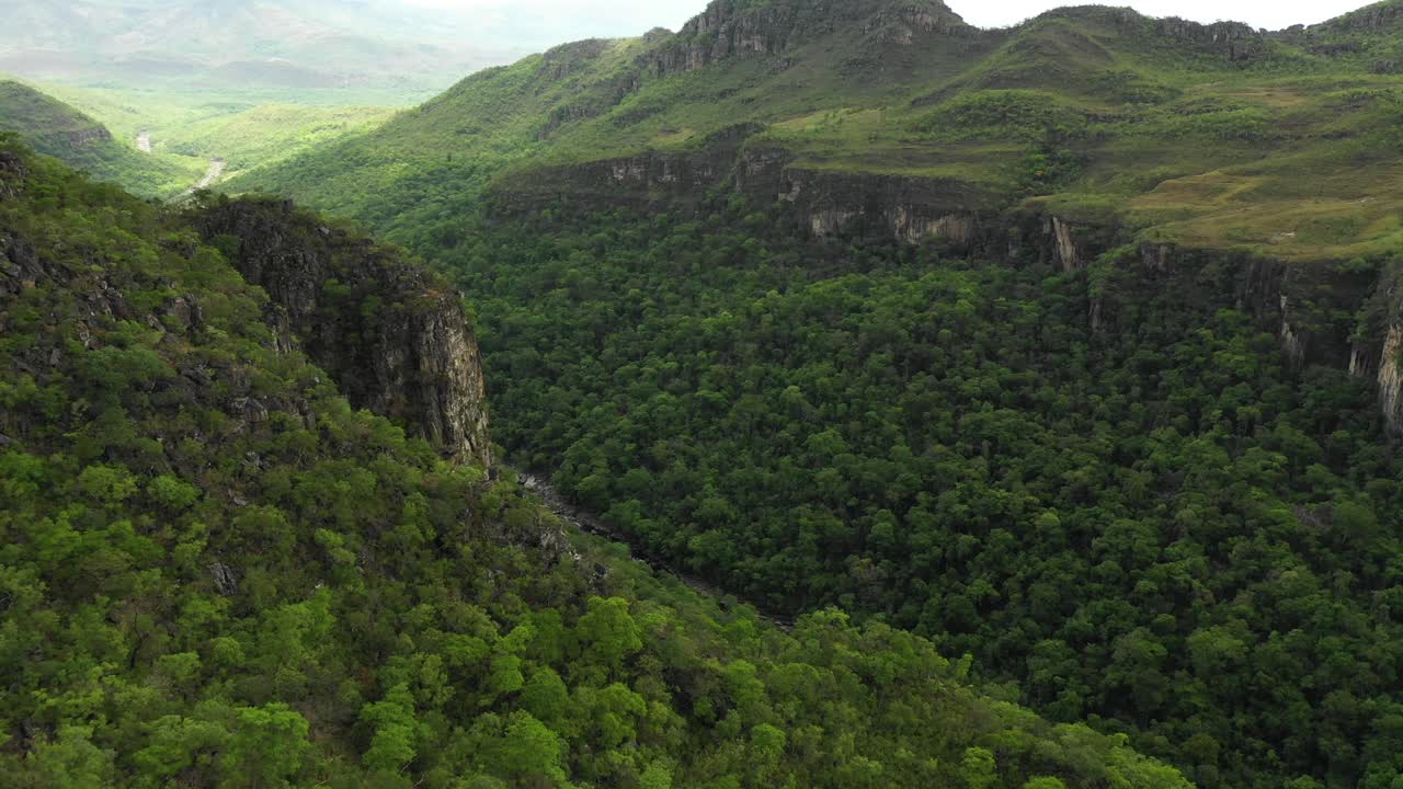 una vista aerea de la chapada dos veadeiros