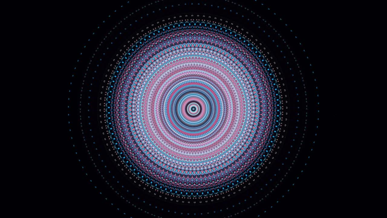 patrón circular abstracto