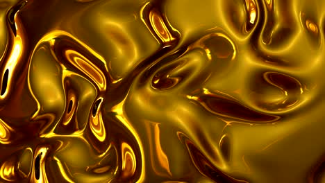 golden abstract wave background, seamless loop.