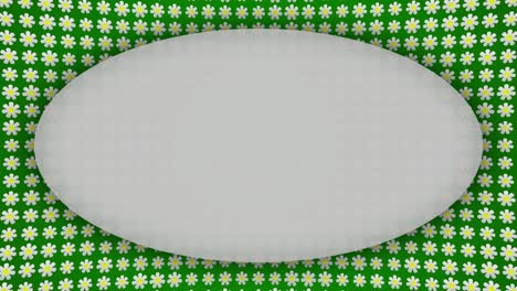 flowers frame border screen animated background