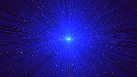 blue and white abstract pattern with center stars