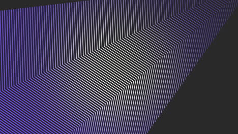Blue and purple line design element on black background