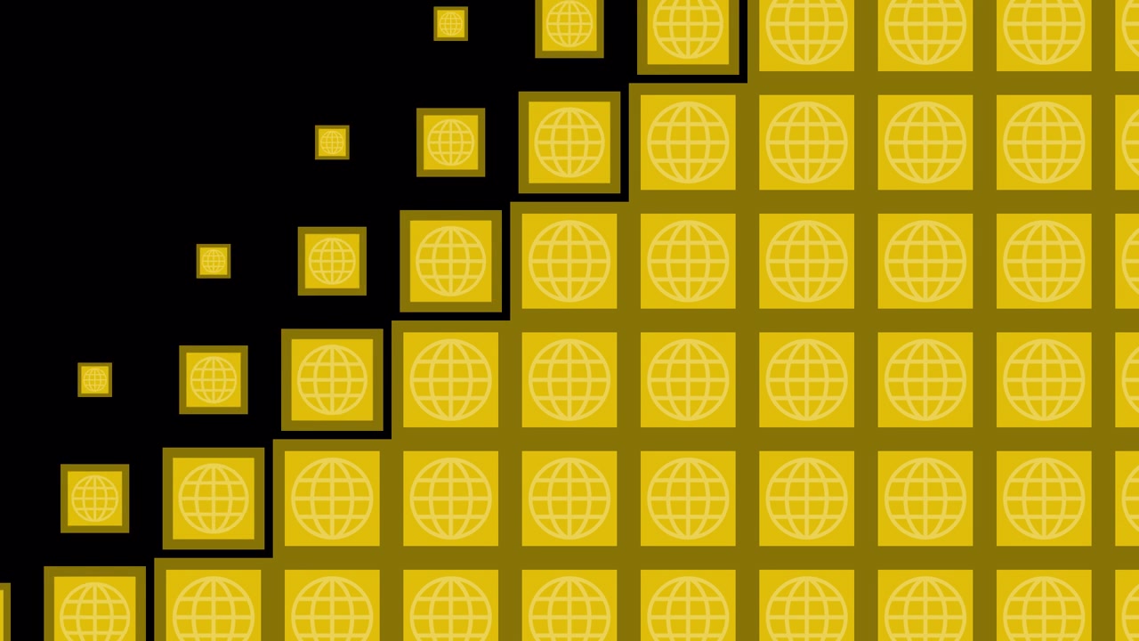 Internet Block tile wave Transitions. 1080p - 30 fps - Alpha Channel (9)