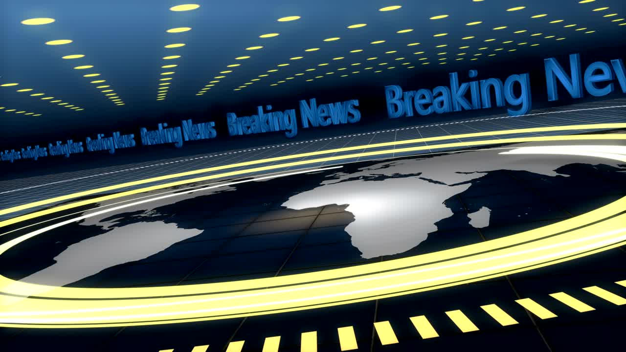 fondo de transmisión azul en 4k