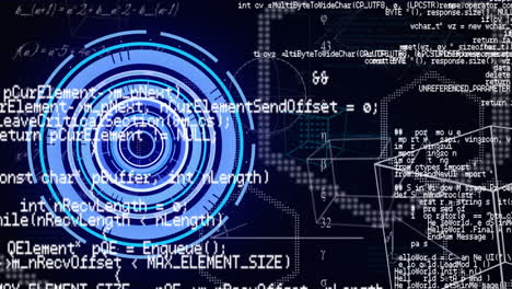 animation of scope scanning and data processing