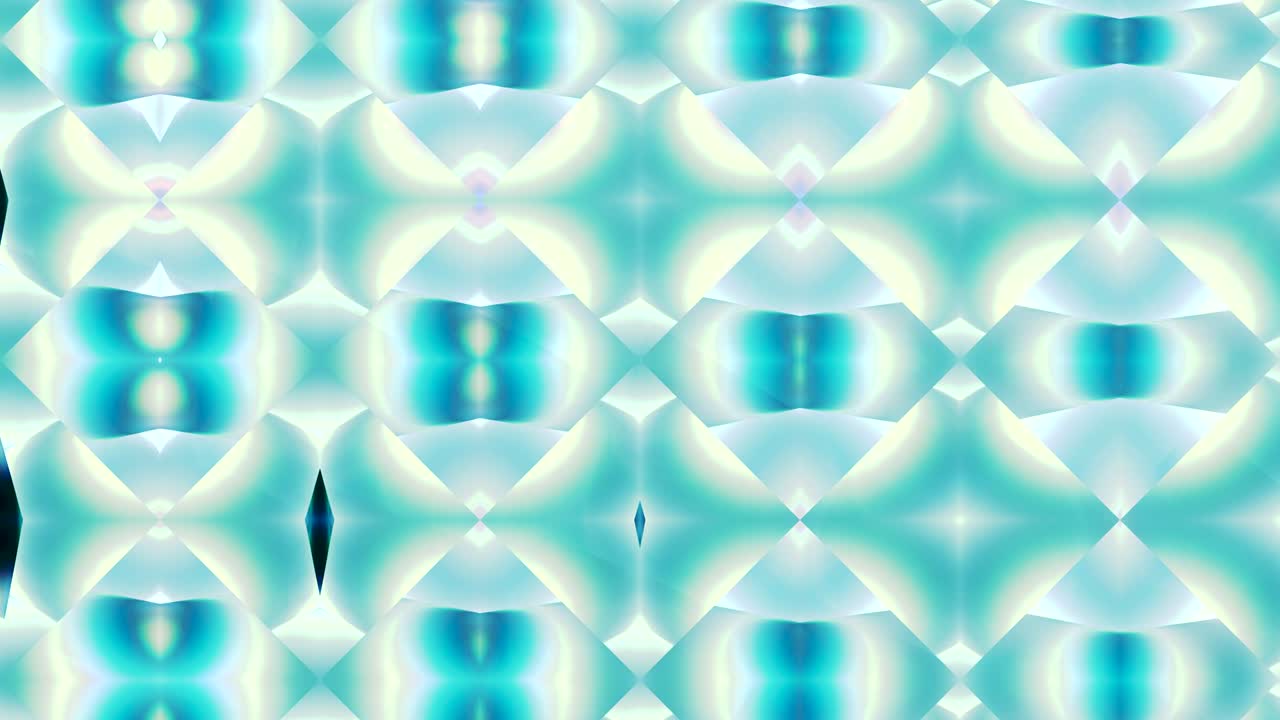 kaleidoscopio en movimiento. gráficos en movimiento de 4k