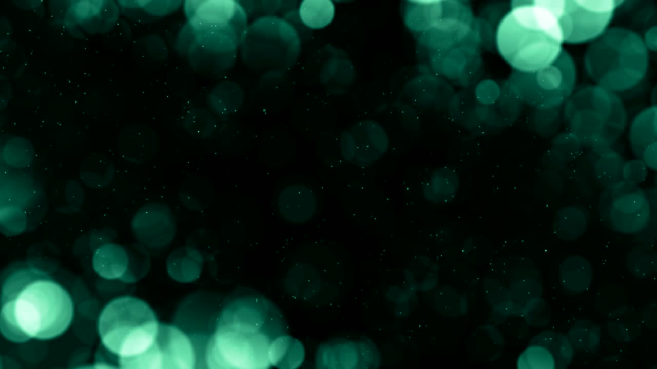 partículas de polvo abstracto luz bokeh títulos de movimiento bucle de fondo cinematográfico