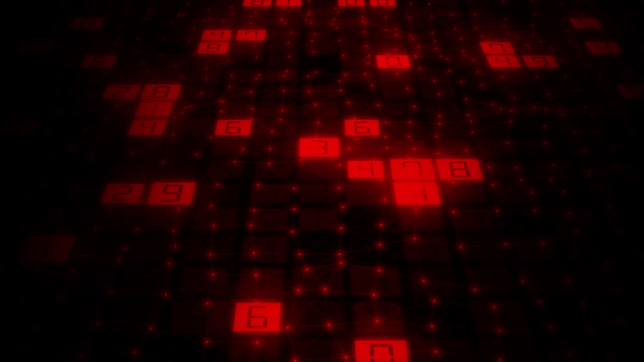 fondo abstracto con código binario